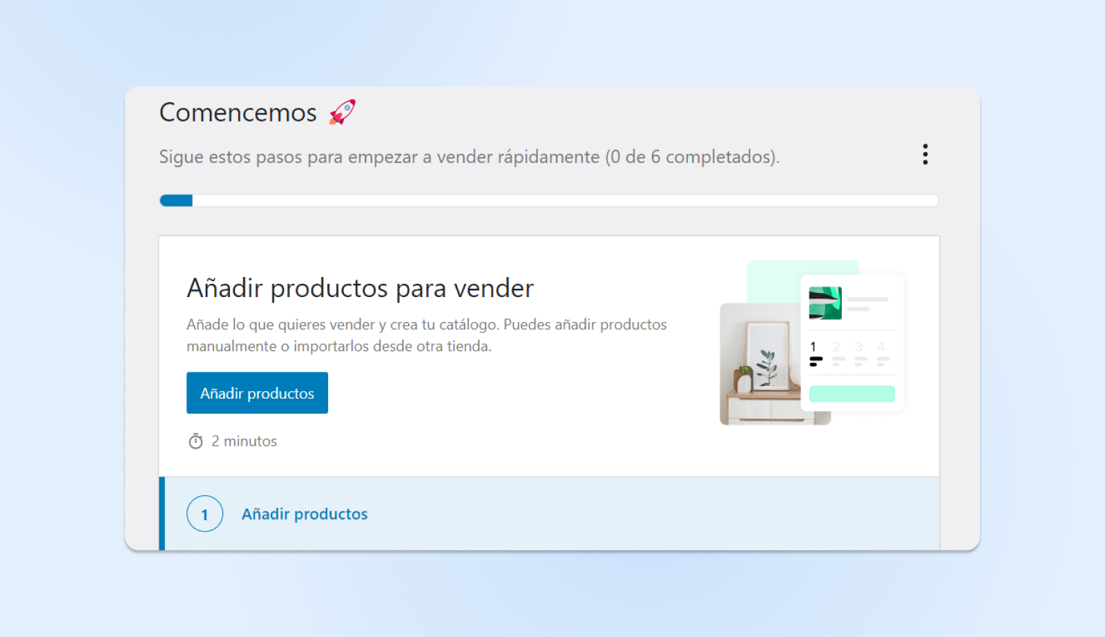 Configurando productos en una tienda virtual Woocommerce