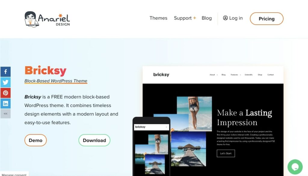 WordPress block theme