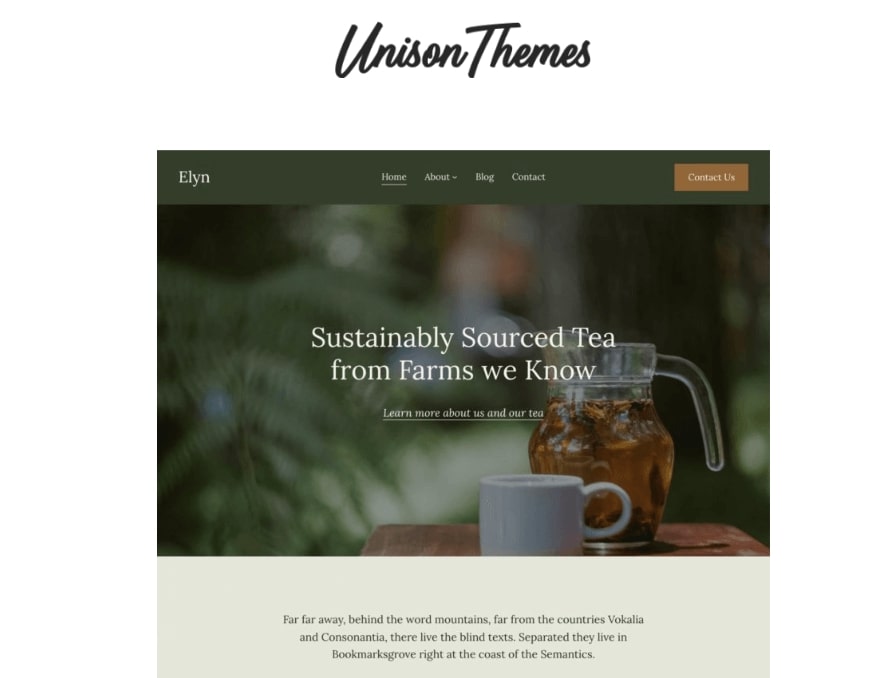 WordPress block theme