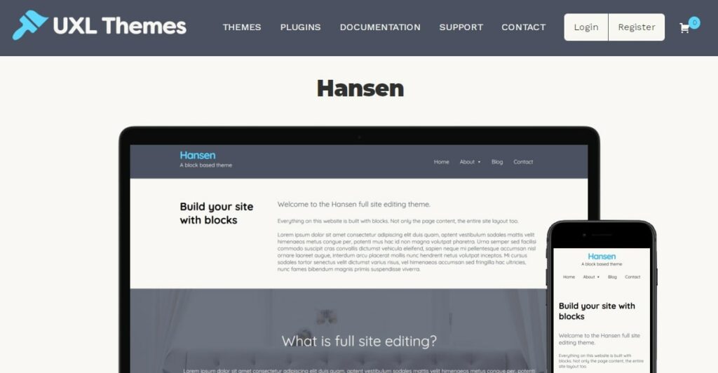 WordPress block theme