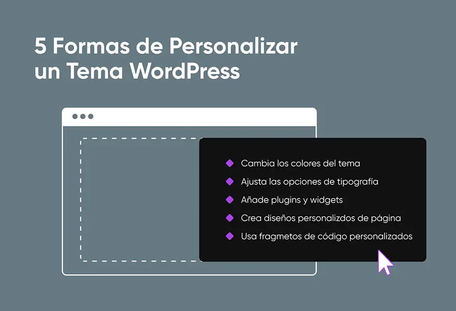 5 métodos para personalizar temas de WordPress